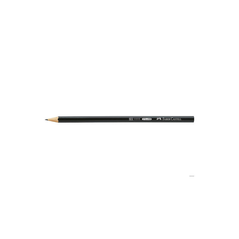 LAPICES DE GRAFITO FABER CASTELL BLACKMATT 1111 HB