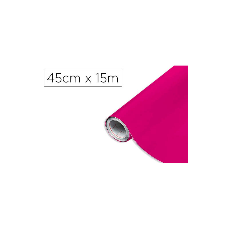 ROLLO ADHESIVO D-C-FIX MAGENTA ANCHO 45 CM LARGO 15 MT