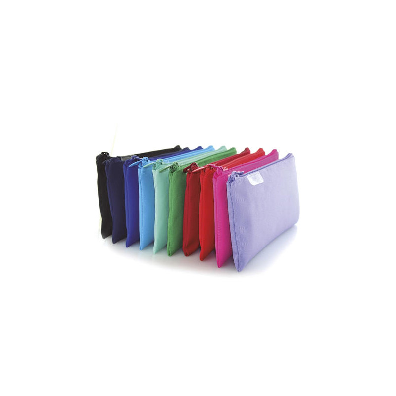 BOLSO ESCOLAR OFFICE BOX COLORLINE SILICONA PLANO CON CREMALLERA COLORES SURTIDOS