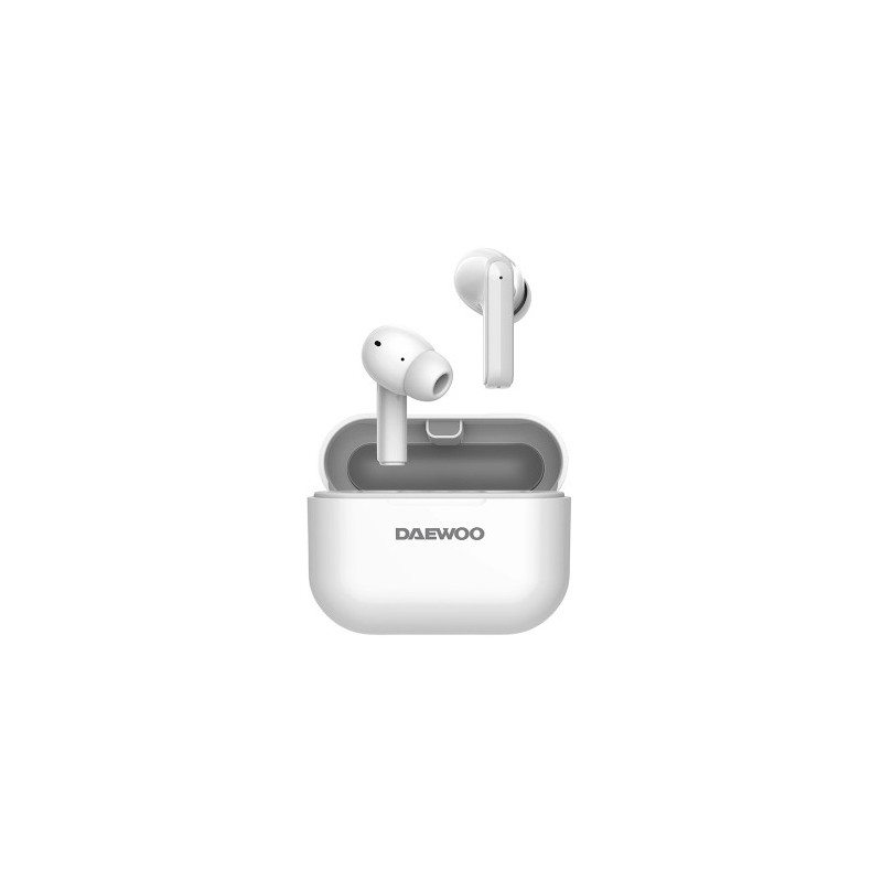 AURICULAR DAEWOO TWS IN-EAR BLUETOOTH 5.3 CON ESTUCHE DE CARGA USB TIPO-C AUTONOMIA 6 HORAS COLOR BL