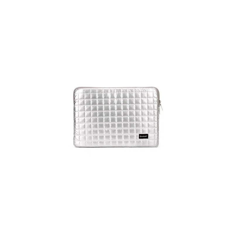 FUNDA PARA PORTATIL 13" DBRANDS BOMBATA CON CREMALLERA GRIS PLATA 360X260X20 MM