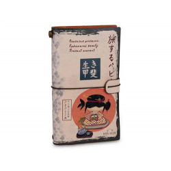 CUADERNO DE VIAJE NOTEBOOK PEPITA VIAJERA JAPON 206X122X15 MM