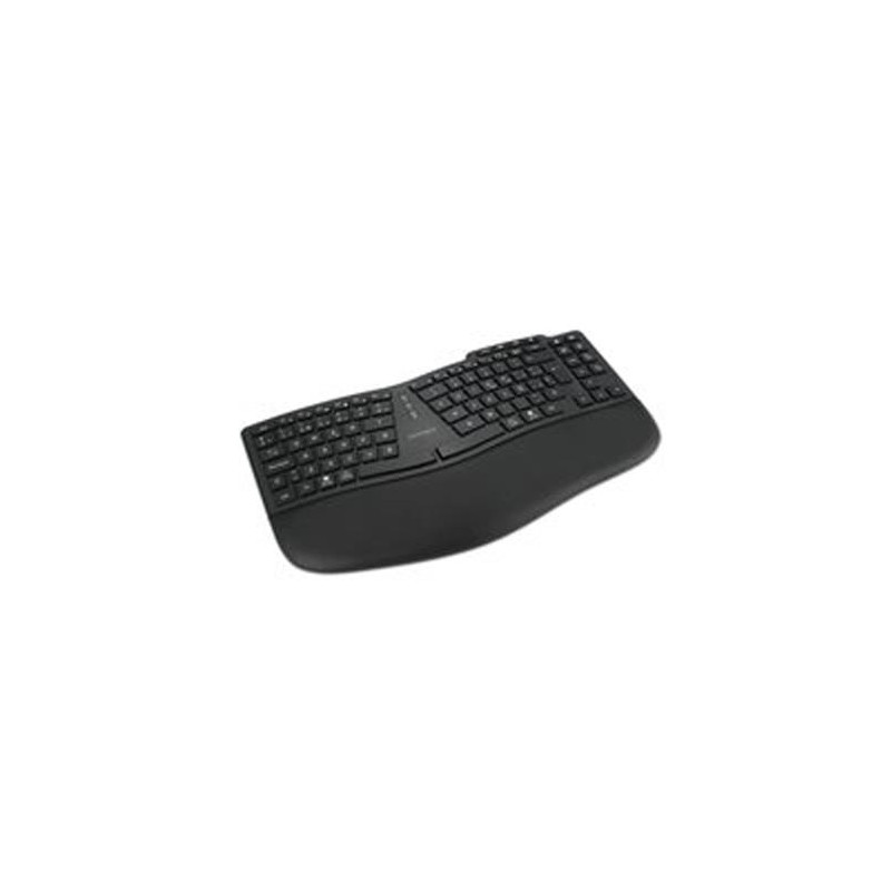 TECLADO KENSINGTON PRO FIT ERGO KB675 EQ TKL ERGONOMICO INALAMBRICO COLOR NEGRO