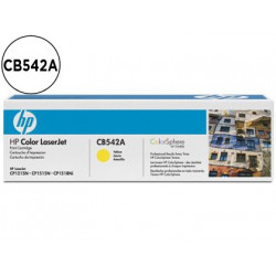 TONER HP CB542A COLOR LASERJET CP-1215/CP-1515/CP-1518 AMARILO WITH COLORSPHERE -1.400PAG-