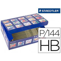 LAPICES DE GRAFITO STAEDTLER NORIS N 2 HB CLASS PACK DE 144 UNIDADES