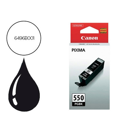 INK-JET CANON PGI-550 PIXMA MG 5450 / IP7250 / MG6350 NEGRO 15 ML