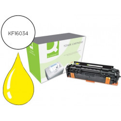 TONER Q-CONNECT COMPATIBLE HP CE412A COLOR LASERJET M351A / 451DN / 451NW / 375NW / 475DN AMARILLO 2