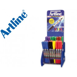 BORRADOR ARTLINE PIZARRA BLANCA REDONDO MAGNETICO CARA SMILEY COLORES SURTIDOS