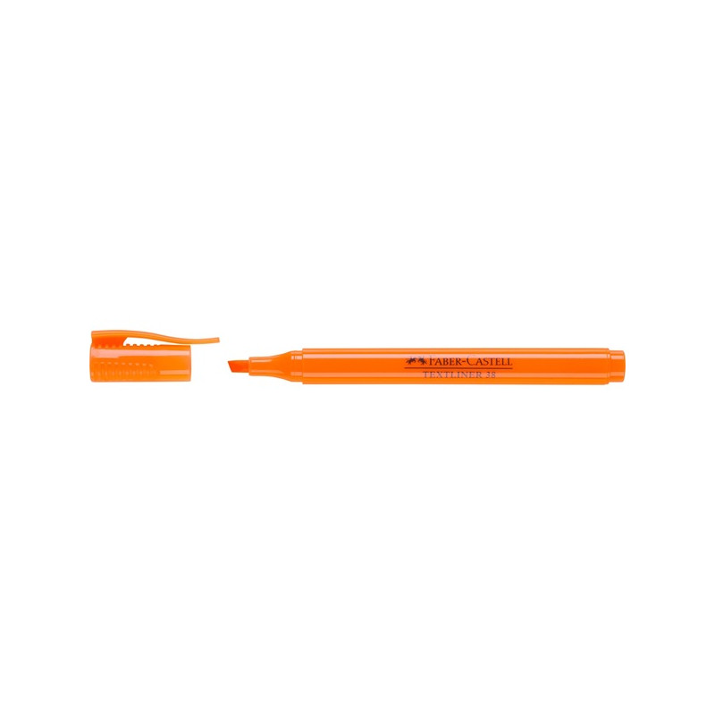 ROTULADOR FABER FLUORESCENTE TEXTLINER 38 NARANJA