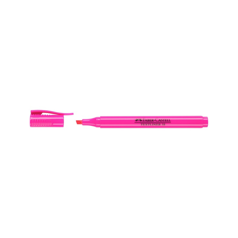 ROTULADOR FABER FLUORESCENTE TEXTLINER 38 ROSA