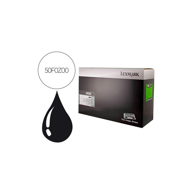 TAMBOR LEXMARK 50F0Z00 NEGRO 60000 PAGINAS